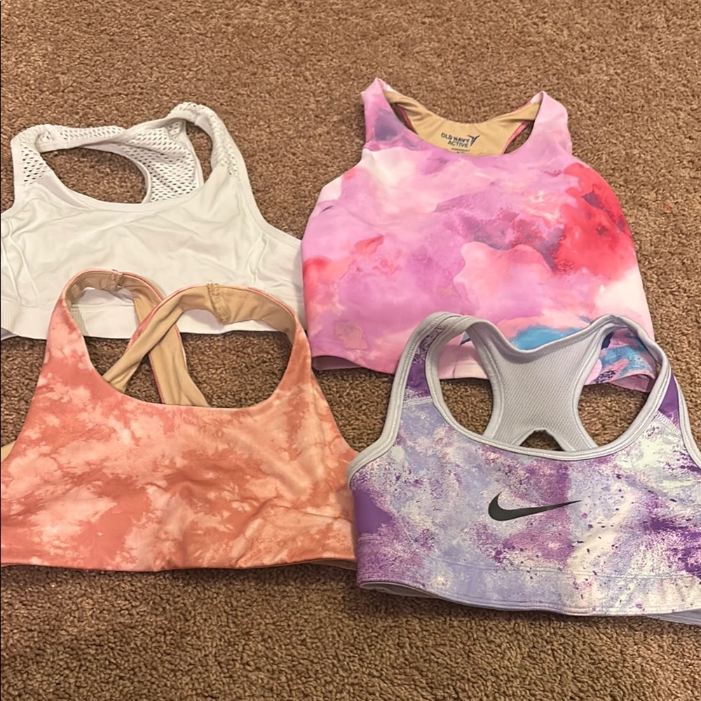 Set of sports bras